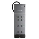 Belkin 8-Outlet Surge Protector with 8-Feet Power Cord $10.95