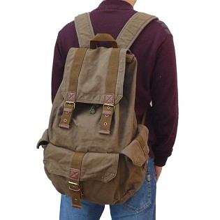 Otium 21101AMG Large Canvas Backpack $39.99+free shipping