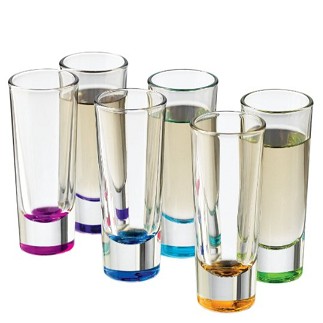 Libbey Troyano Colors Shot Glass Set, 6-Piece $9.99