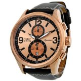 Invicta Signature II Chronograph Elegant Rose Gold-tone Dial Black Leather Mens Watch 7418 $74.99(87% off) FREE Shipping FREE Returns