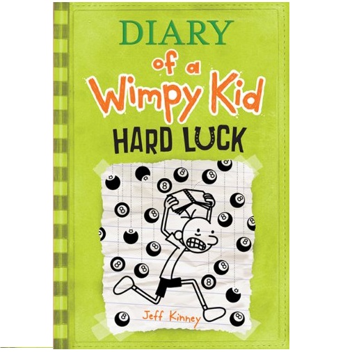 小朋友都爱读的书：Diary of a Wimpy Kid小屁孩日记第八部，硬皮封面，仅$6.98