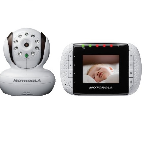 Motorola MBP33 Wireless Video Baby Monitor with Infrared Night Vision and Zoom 2.8