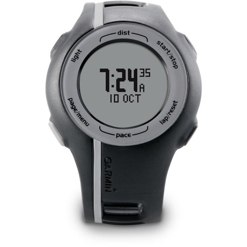 Garmin Forerunner 110 GPS-Enabled Unisex Sport Watch (Black)  $129.99(31%off) + $5.43 shipping 