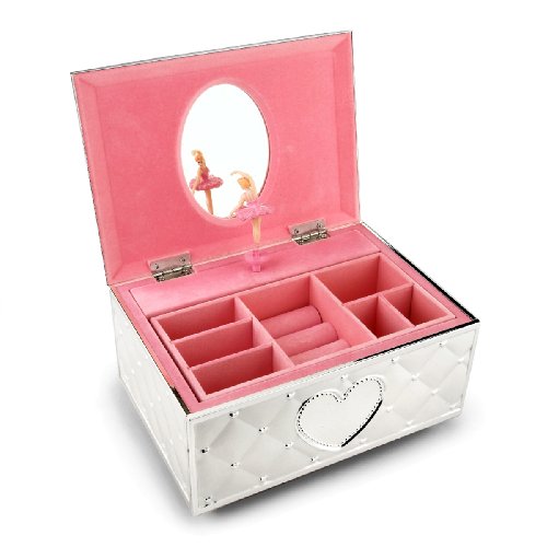 史低！銷售冠軍！Lenox喚起童年回憶 芭蕾舞女音樂珠寶盒，現僅$33,免運費！