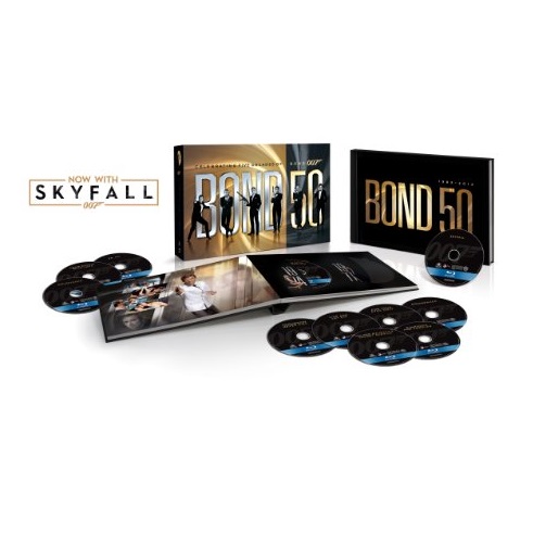 Bond 50: The Complete 23 Film Collection with Skyfall [Blu-ray] (2013), only $99，freeshipping