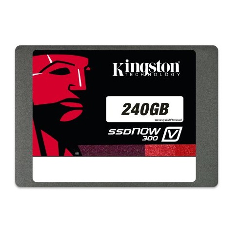 Kingston Digital 240GB SSDNow V300 SATA 3 2.5 (7mm height) with Adapter Solid State Drive SV300S37A/240G, only $69.99  free shipping