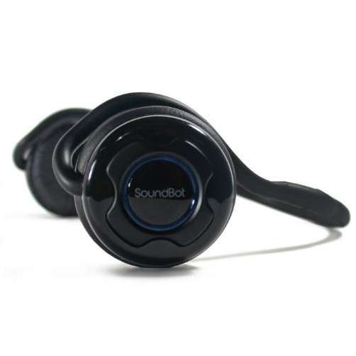 SoundBot SB240 Blue Bluetooth Headset for Music Streaming & HandsFree Calling for 20 Hours of Talk Time, 400 Hours of Standby Time w/ MicroUSB Charging Port & Cable Included, only $13.99