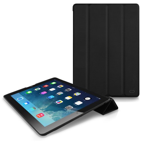 CaseCrown Omni Case (Carbon Fiber Black) for Apple iPad Air with Sleep / Wake Feature & Multi-Angle Viewing Stand， $0.01 + $4.99 shipping