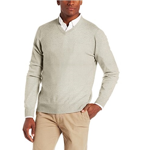 Williams Cashmere Men's 100% Cashmere V-Neck Sweater, only$28.11