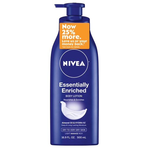 NIVEA Essentially Enriched Body Lotion 16.9 Fluid Ounce , only $3.32, free shipping after   using SS
