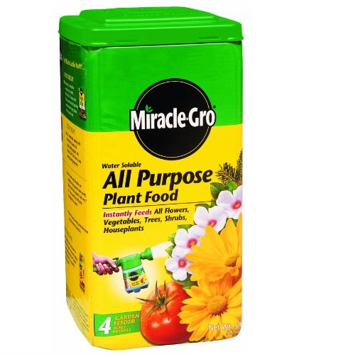 Miracle Gro全能植物肥料，5磅装，原价$26.62，现仅售$9.97，免运费！