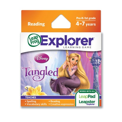 LeapFrog Explorer学习游戏：迪斯尼长发公主，原价$24.99，现价仅$9.99