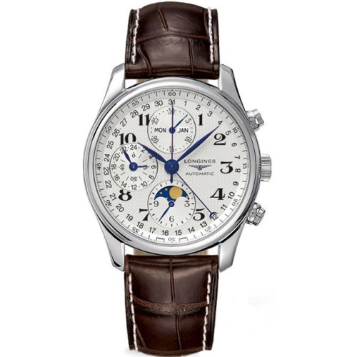 浪琴Longines L2.673.4.78.3Master Collection男士名匠系列男士腕錶，降價16%，僅售$2550.00，免運費