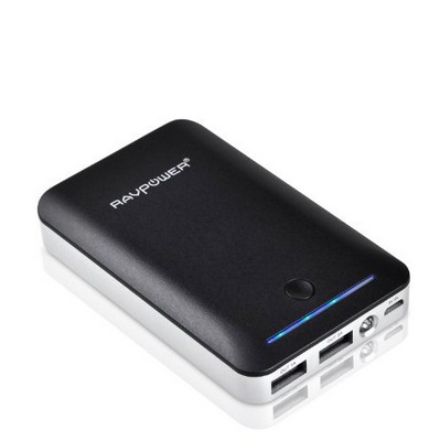 RAVPower Deluxe External Battery Charger 14000mAh Portable Power Bank Pack + RAVPower Bolt 30W/6A 4-Port Rapid Charging Station  $29.99