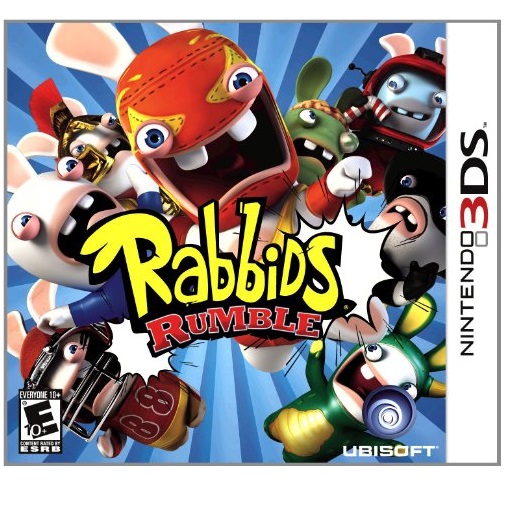 Rabbids Rumble 疯狂的兔子 大混战3DS游戏，降价68%，现仅$10.11
