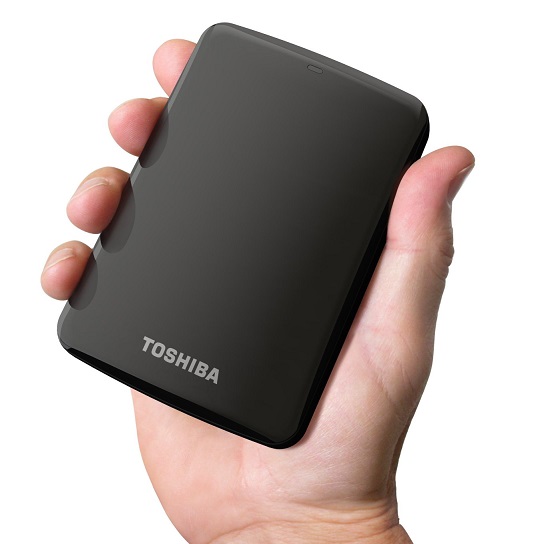 補貨了，史低價！Toshiba 2TB 攜帶型硬碟，USB 3.0，黑色款。原價$149.99，現僅售$79.99，免運費