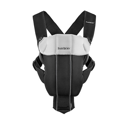 BABYBJORN Baby Carrier Organic Original, Black, only $46.99, free shipping