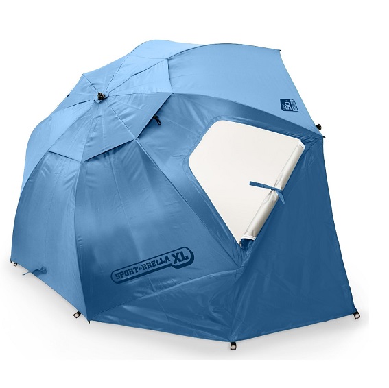 Sport-Brella XL Vented SPF 50+ Sun and Rain Canopy Umbrella for Beach and Sports Events (9-Foot) $33.00