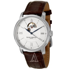 Baume&Mercier名士 MOA08688 男式自動機械錶，僅售$1,199.00(需折扣碼)
