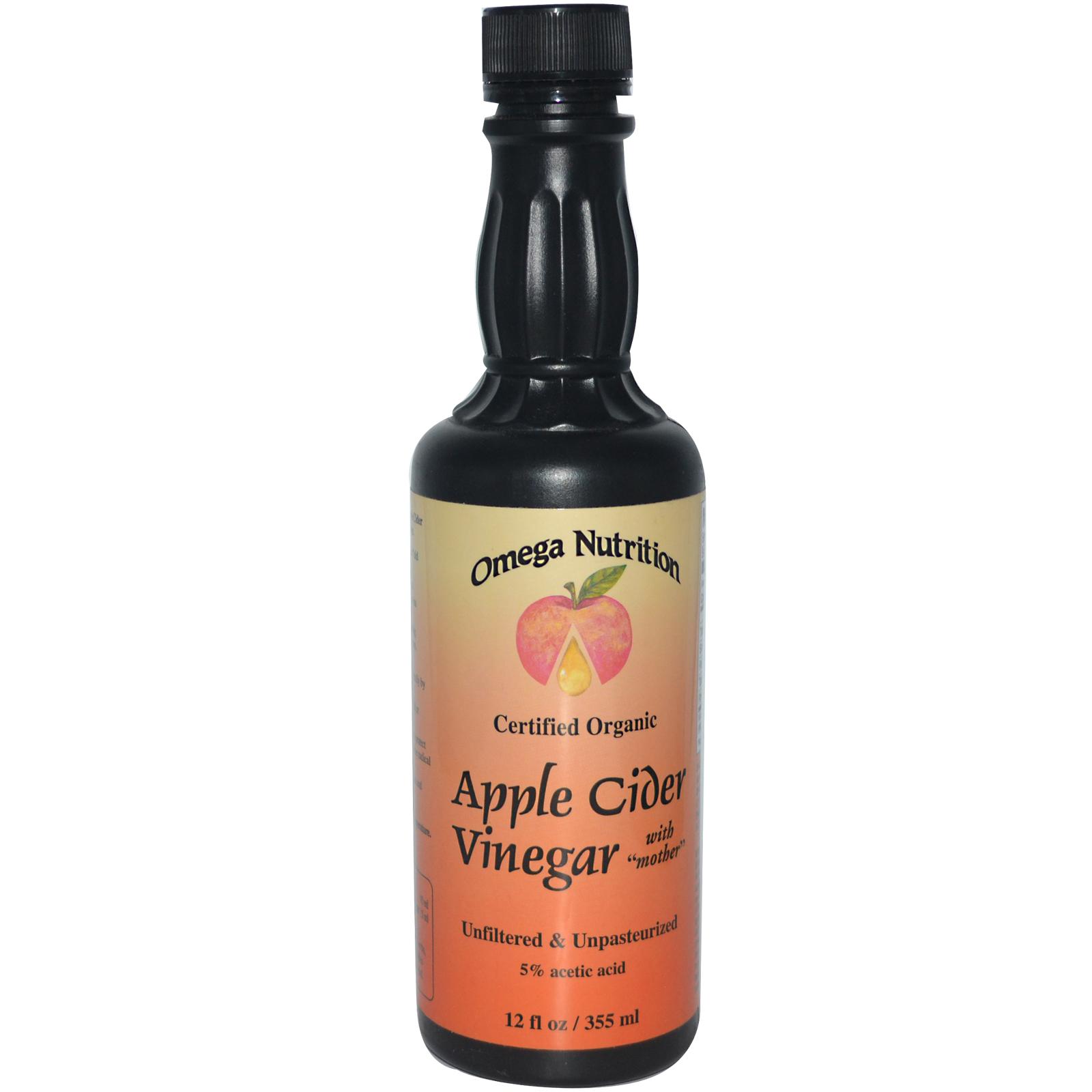 Omega Nutrition Apple Cider Vinegar $4.36