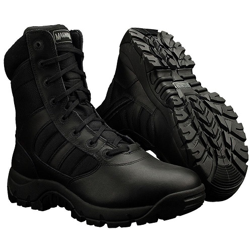Magnum Mens Command 8.0 Side Zipper Black Tactical Police Army Combat Boots 7975, only $57.99, free shipping