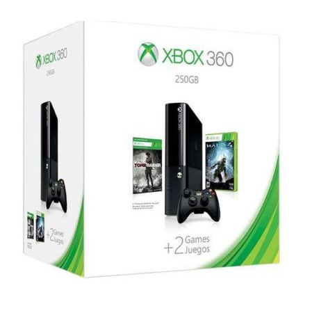 Xbox 360  250GB游戏机节日套装$179.99 免运费