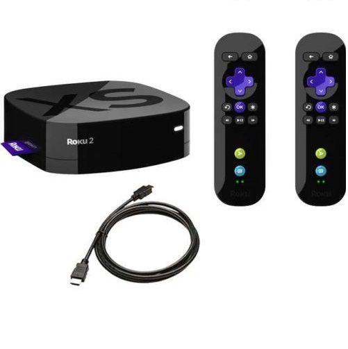 Roku 2 XS 1080p HD Streaming Media Player W/  2 Motion Sensor Controls, only $54.99, free shipping