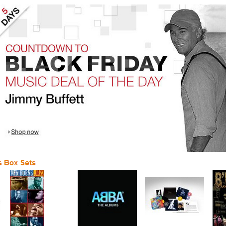 Black Friday in music deals week@ amazon