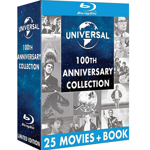 美國環球影業100周年經典電影 藍光 DVD  限量版 (2012)  $133.49