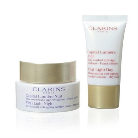 Clarins Vital Light Age-Defying 24/7 Skin Duo  $69 @Myhabit