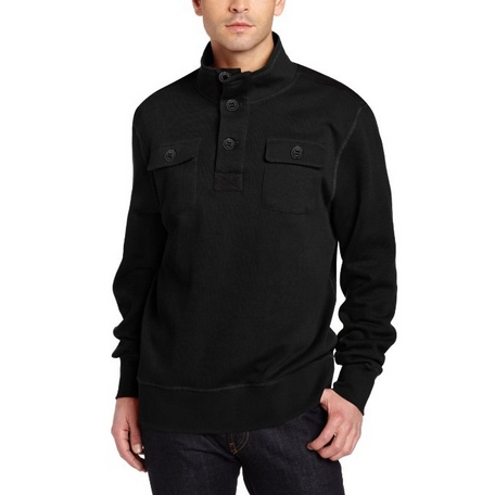 Marc New York Men's Button Mock Neck Sweater $21.86 FREE Shipping on orders over $49