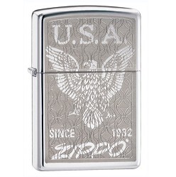 Zippo USA Since 1932 High Polish Lighter $16.97+ Free Shipping 