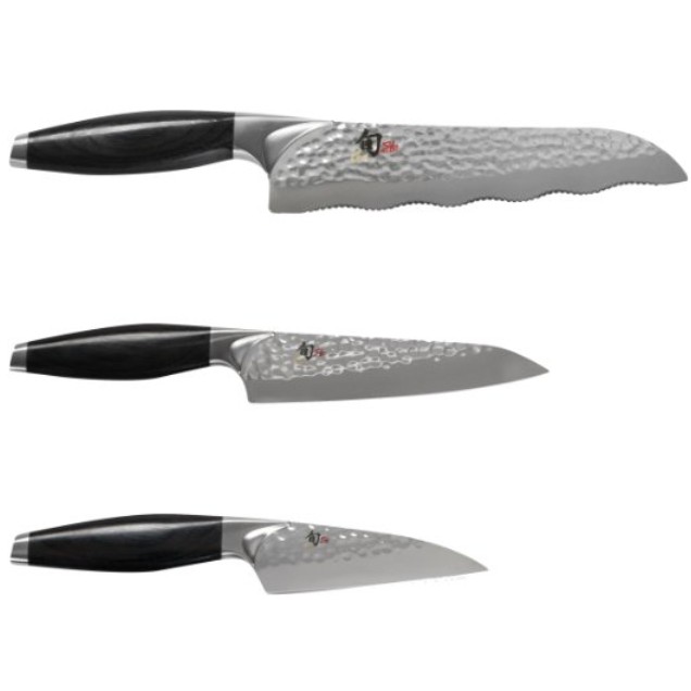 Shun BBS0310 Edo 3-Piece Knife Set    $199.95 (71%off)+free shipping