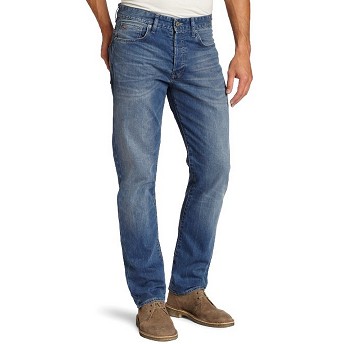 G-Star Men's 3301 Straight Leg Snatch Jean in Medium Aged $72.28+free shipping