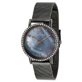 市場最低價！Skagen詩格恩922SMMR藍色錶盤不鏽鋼女士手錶$50 免運費
