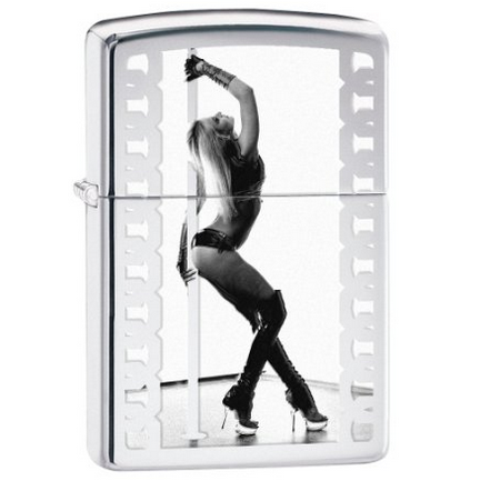 Zippo Pole Dancer Pocket Lighter $16.87	(40%off)  + Free Shipping 