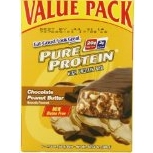 史低！Pure Protein巧克力花生醬點心條超值裝點coupon后$4.25