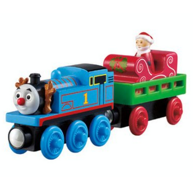 史低！Thomas托馬斯木質小火車 聖誕老人專列 特價$15.53