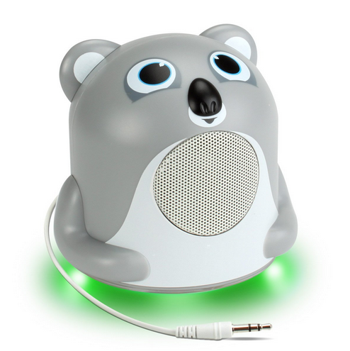 热销款！GOgroove Panda 迷你便携式小考拉造型多媒体播放音箱 特价$16.99包邮 