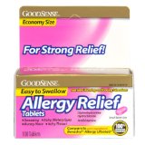 Good Sense Allergy Relief Diphedryl Tablets, 25 mg $1.34 FREE Shipping on orders over $49