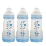 MAM 3 Pack Anti-Colic Bottle Boy, 8 Ounce, Colors May Vary $10.79 FREE Shipping on orders over $49