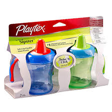Playtex 2 Pack The First Sipster Spill-Proof Cup, 7 Ounce  $4.74 