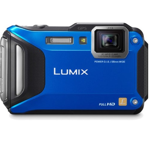 Panasonic Lumix DMC-TS5A 16.1 MP Tough Digital Camera with 9.3x Intelligent Zoom (Blue), only $197.99 , FREE Shipping