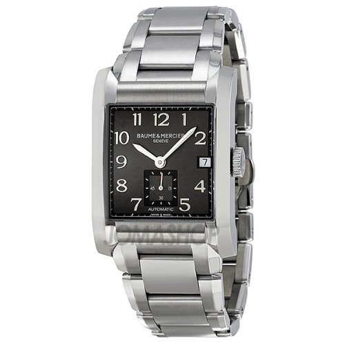 Baume and Mercier Automatic Black Dial Stainless Steel Mens Watch MOA10048, only $1213.34, free shipping