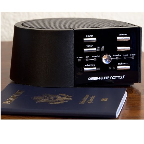 SOUND+SLEEP Nomad Adaptive Sound Machine for Travel, Black, only  $88.95 , free shipping