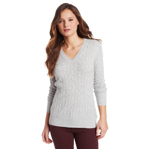 Christopher Fischer Women's 100% Cashmere Cable Knit Sweater $73.5 FREE Shipping