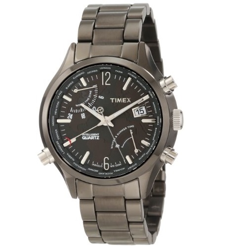 Timex Men's T2N946DH Intelligent Quartz World Time Watch, only $71.74, free shipping