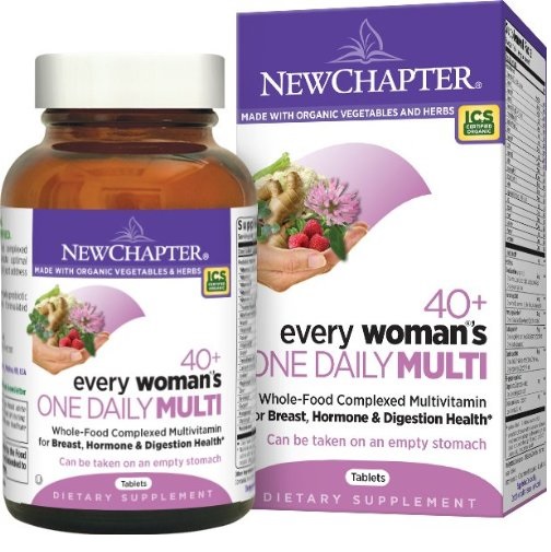史低價！New Chapter 新章40+歲女性綜合維生素，72粒，原價$69.95，現僅售$26.86，免運費