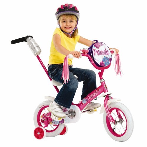 Schwinn Girls' Petunia 12-inch Steerable Bike, only $51.99, free shipping