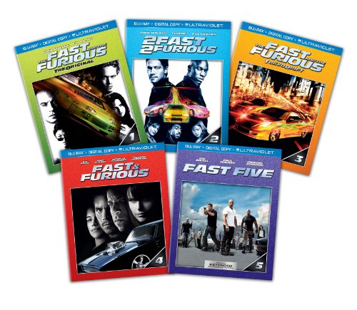Fast & Furious: 1-5 Bundle [Blu-ray + Digital Copy + UltraViolet] (2013) $36.49(65%off)